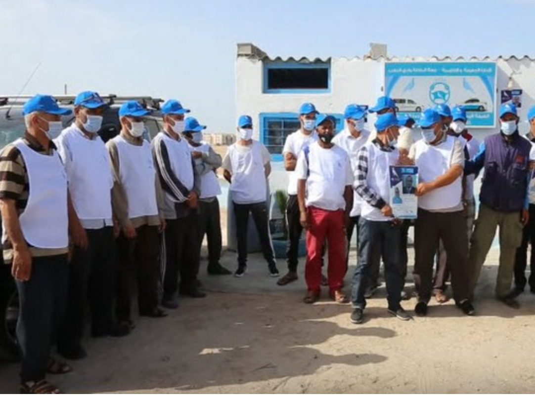 الهيئة الوطنية لسائقي سيارات الأجرة التجمعيين بالداخلة تخرج في حملة للتعريف ببرنامج “الأحرار”