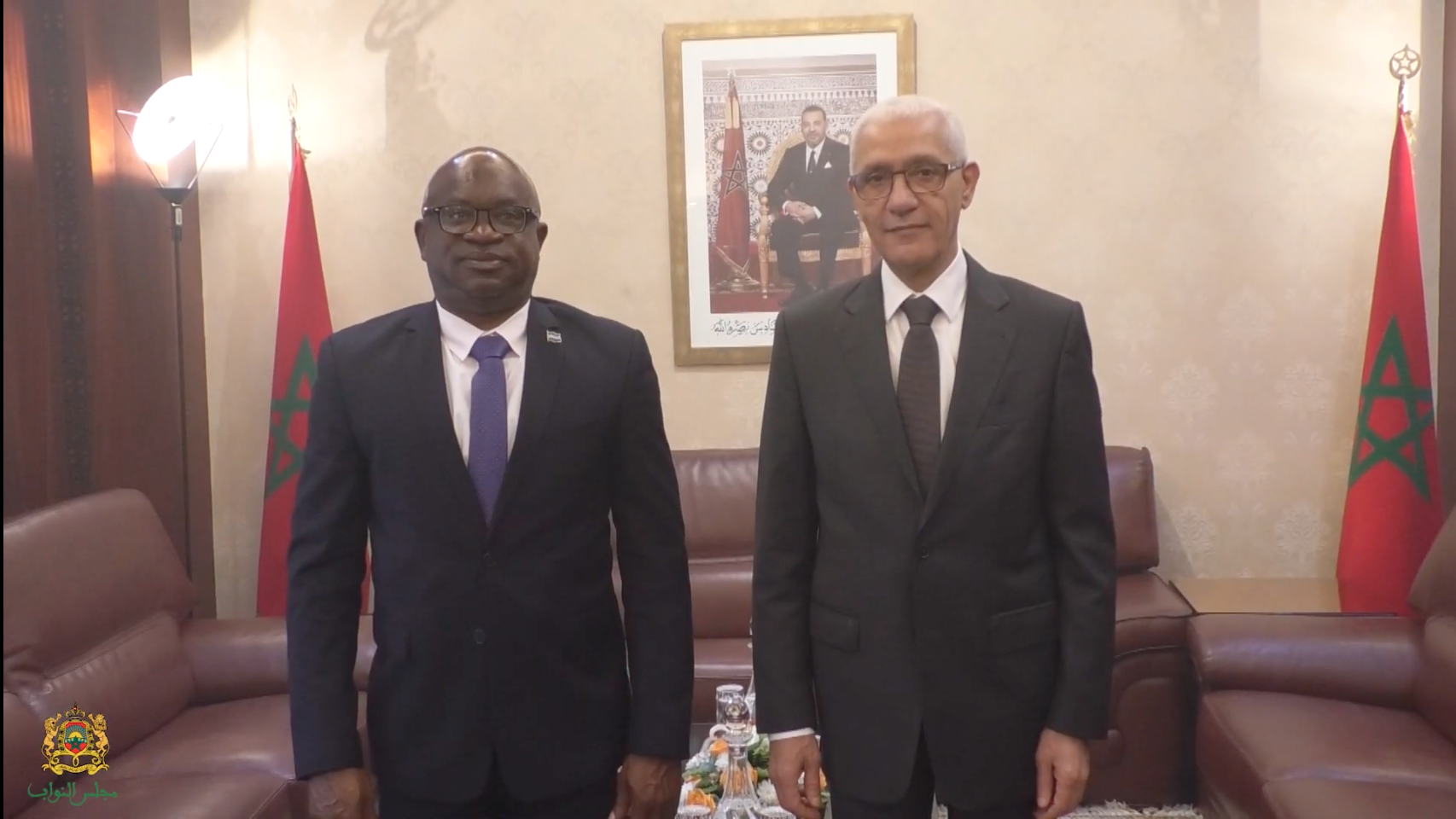 تعزيز العلاقات البرلمانية محور مباحثات الطالبي العلمي مع سفير سيراليون لدى المغرب