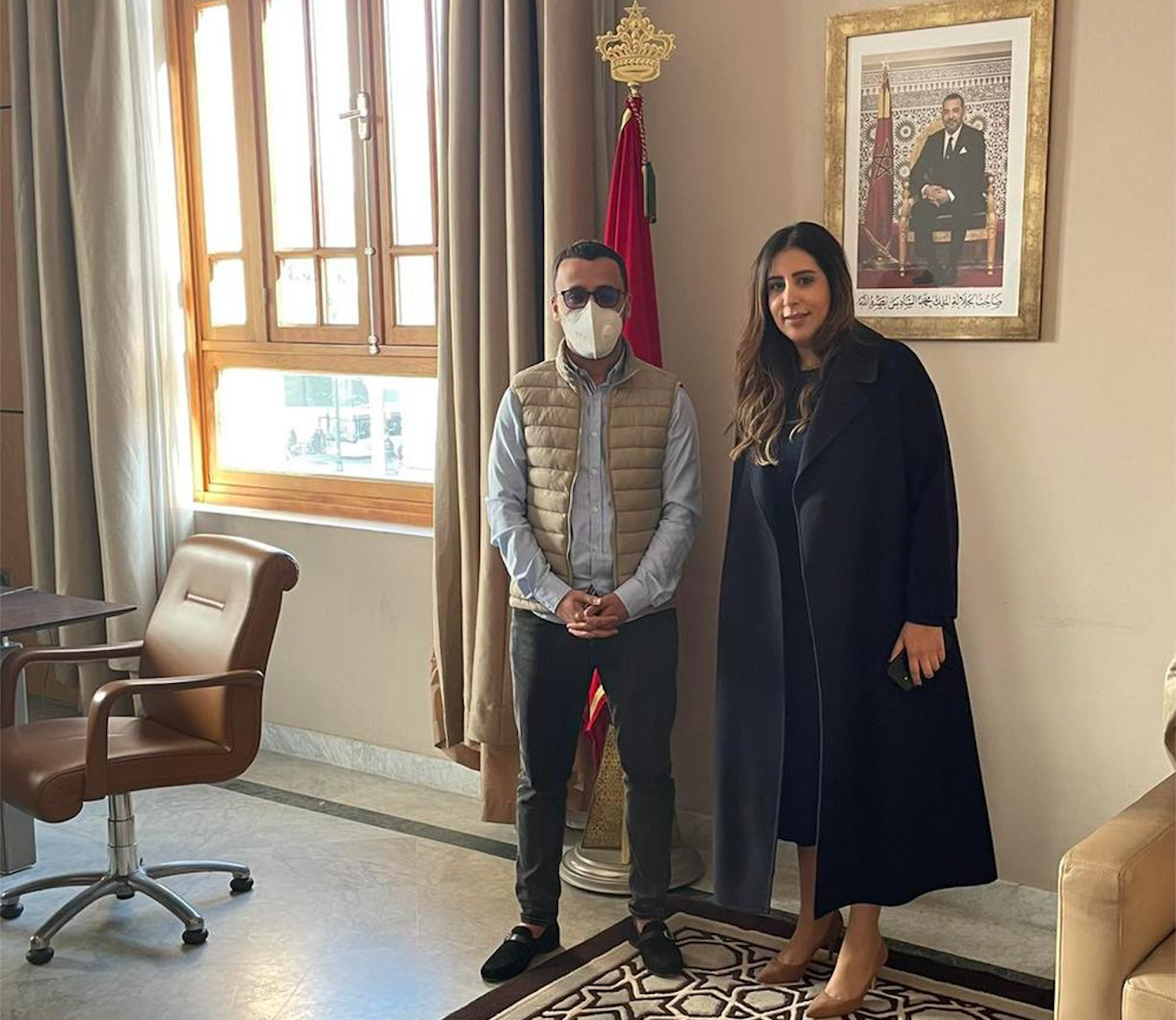 نادية بوعيدة تؤكد في لقاء مع رئيس فيدرالية الطلبة التجمعيين مواصلة متابعة ملف الطلبة المغاربة بأوكرانيا