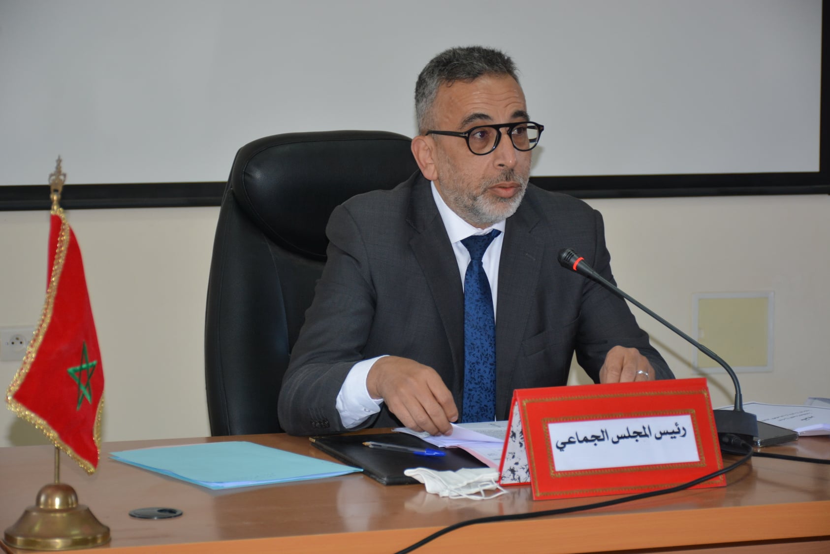المجلس الجماعي لتزنيت يصادق على مشروع برنامج عمل الجماعة 2023-2028