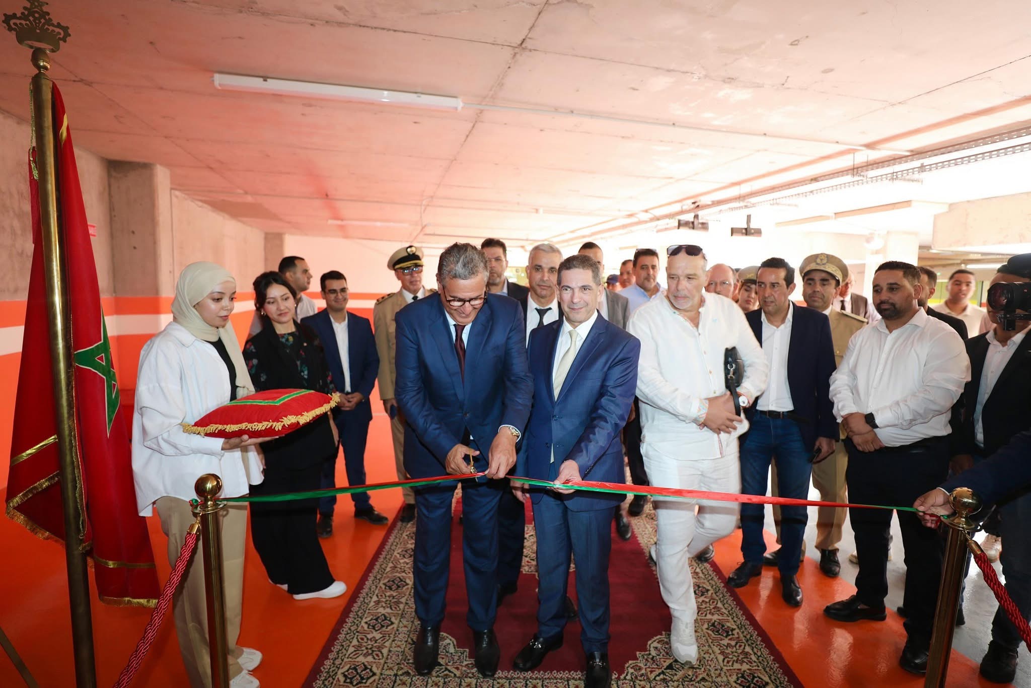 رئيس المجلس الجماعي لأكادير يعطي الانطلاقة لمجموعة من المشاريع التنموية المهيكلة