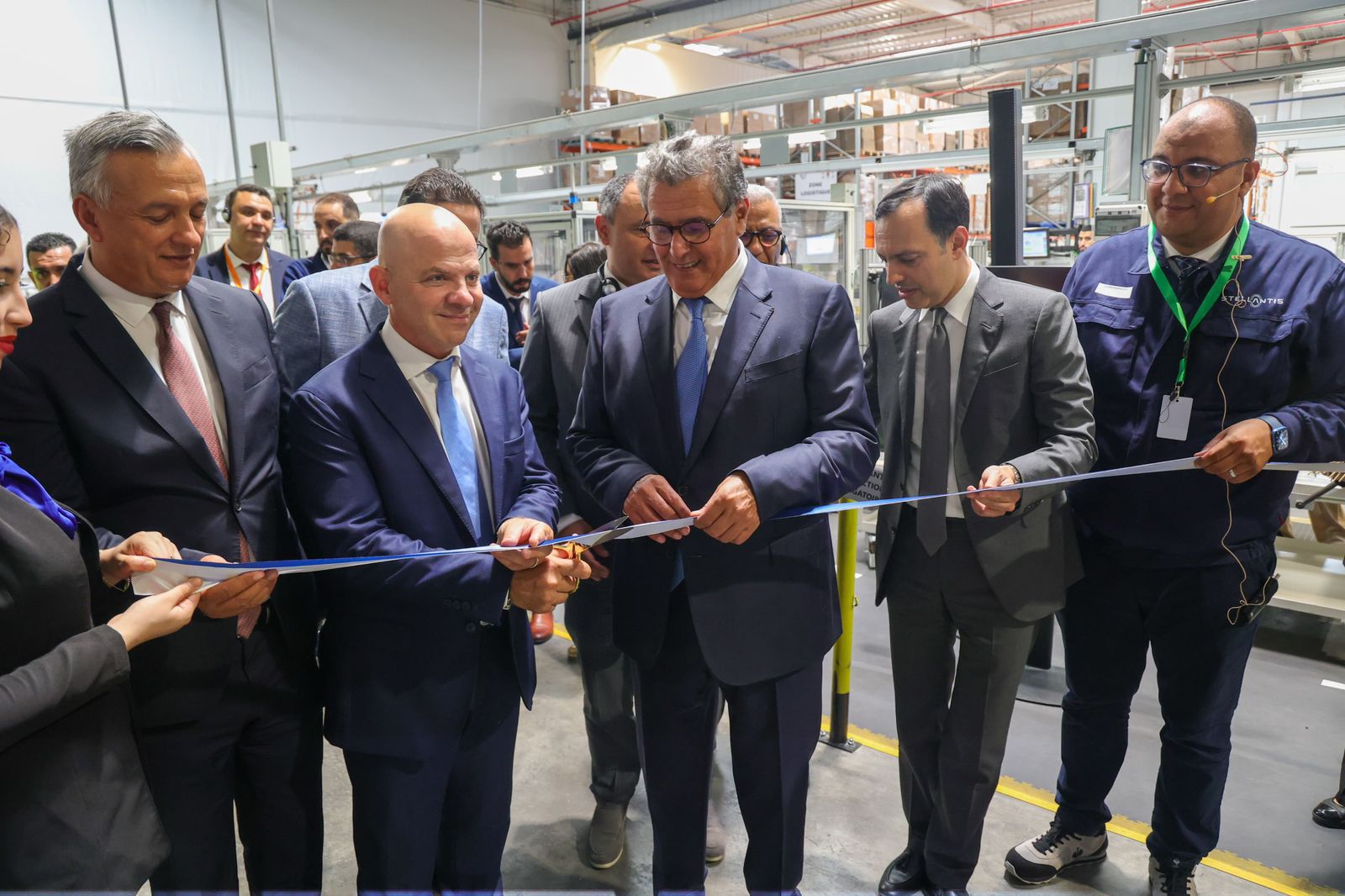 رئيس الحكومة يشرف على تدشين توسعة مصنع مجموعة “ستيلانتيس” لتصنيع السيارات