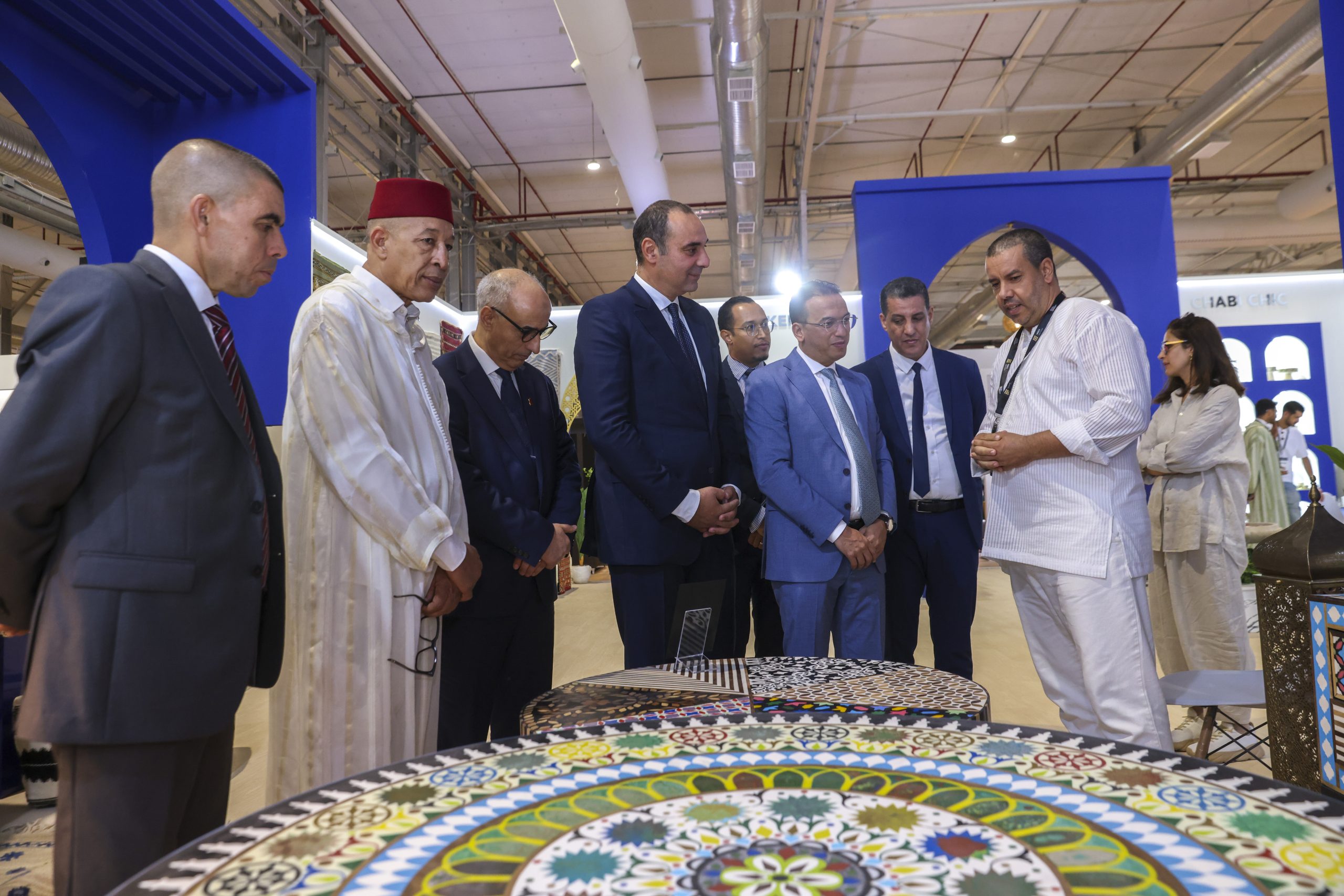 السعدي يترأس الوفد المغربي المشارك في فعاليات معرض التصميم والأثاث بالرياض