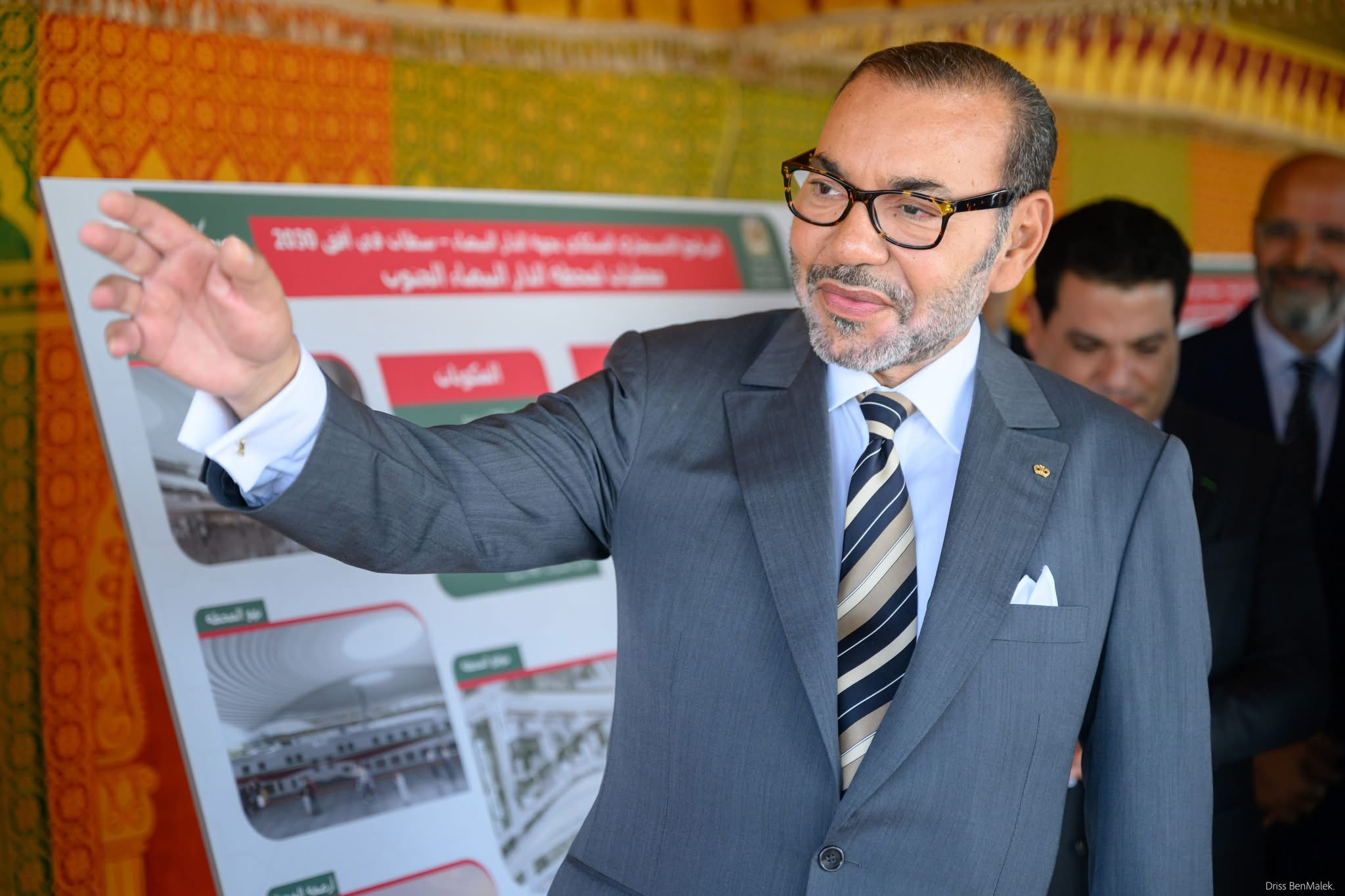 جلالة الملك يعطي انطلاقة مشاريع سككية مهيكلة ذات وقع كبير على التنقل داخل الحاضرة الكبرى للدار البيضاء