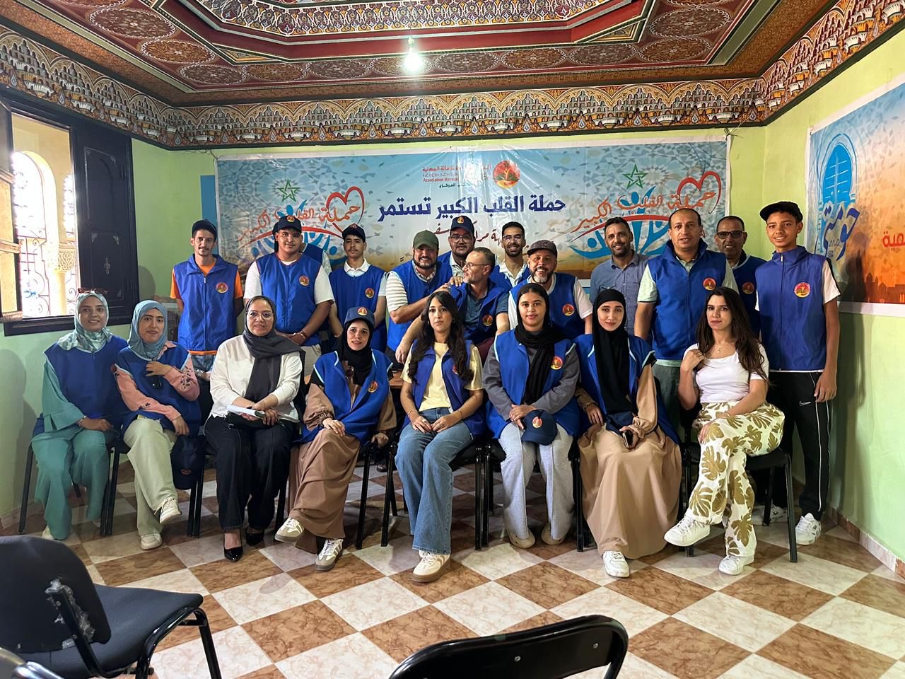 قافلة الجمعية المغربية للإغاثة المدنية تجوب جهة مراكش آسفي ضمن برنامجي “حومتي” و”حملة القلب الكبير”