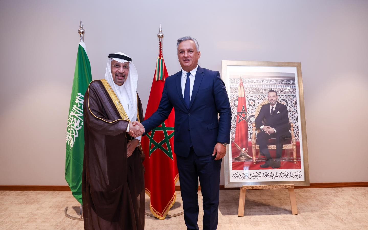 عقب مباحثاته مع زيدان.. وزير الاستثمار السعودي يشيد بجودة مناخ الأعمال في المغرب