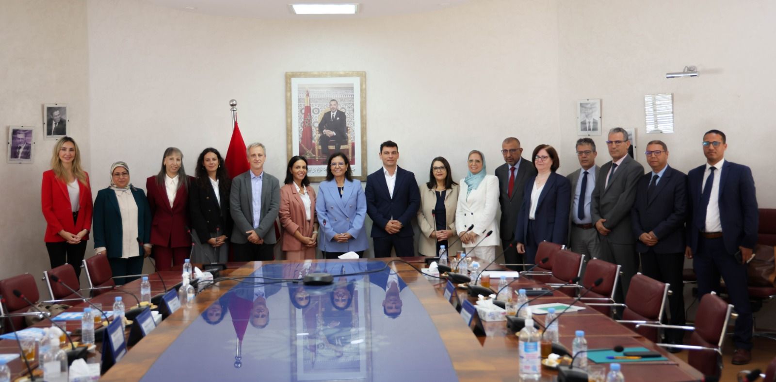  الدريوش تتباحث مع وفود من جزر البليار وهيئة الأمم المتحدة للمرأة بشأن المرحلة الثانية من مشروع الادماج الاقتصادي للمرأة