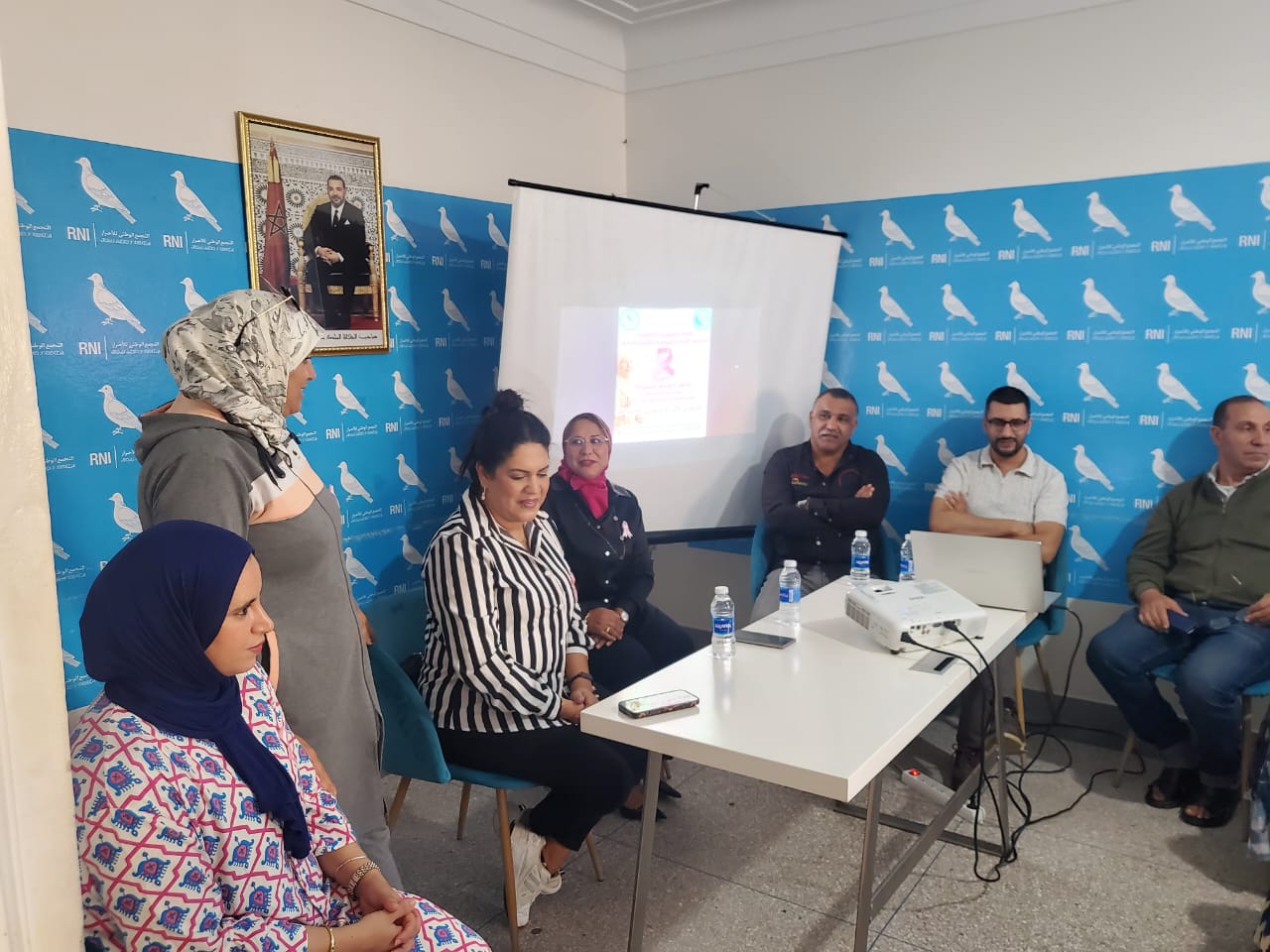 منظمة المرأة التجمعية بآسفي تنظم حملة تحسيسية وتوعوية بمناسبة شهر أكتوبر الوردي