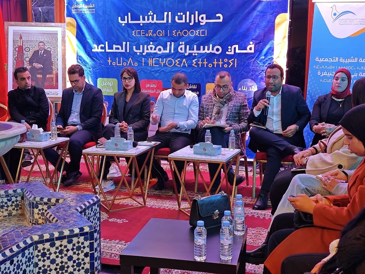 الشبيبة التجمعية بخريبكة تناقش السياسات الموجهة للشباب ضمن برنامج “حوارات الشباب في مسيرة المغرب الصاعد”