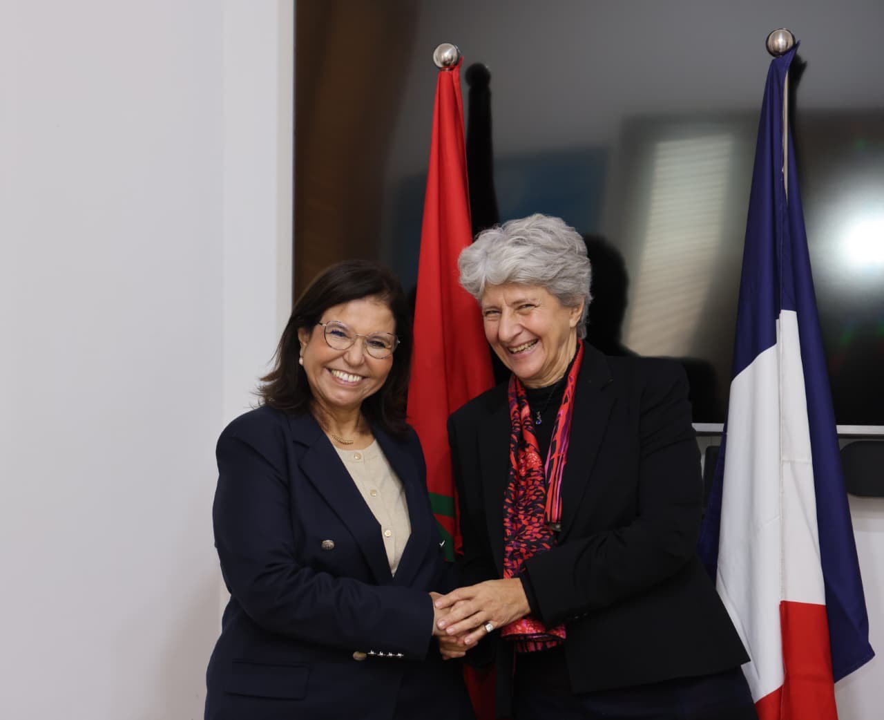 الدريوش تجري مباحثات مع مديرة الوكالة الفرنسية للتنمية بالمغرب