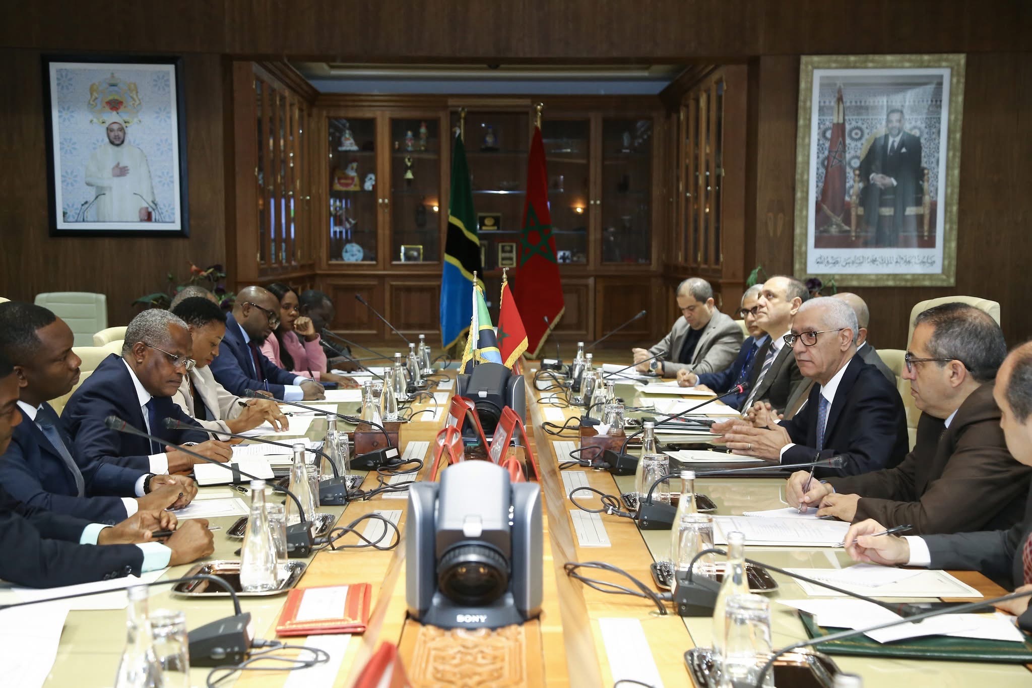 التعاون البرلماني واحترام وحدة وسيادة الدول في صلب مباحثات الطالبي العلمي ووفد جمهورية تنزانيا