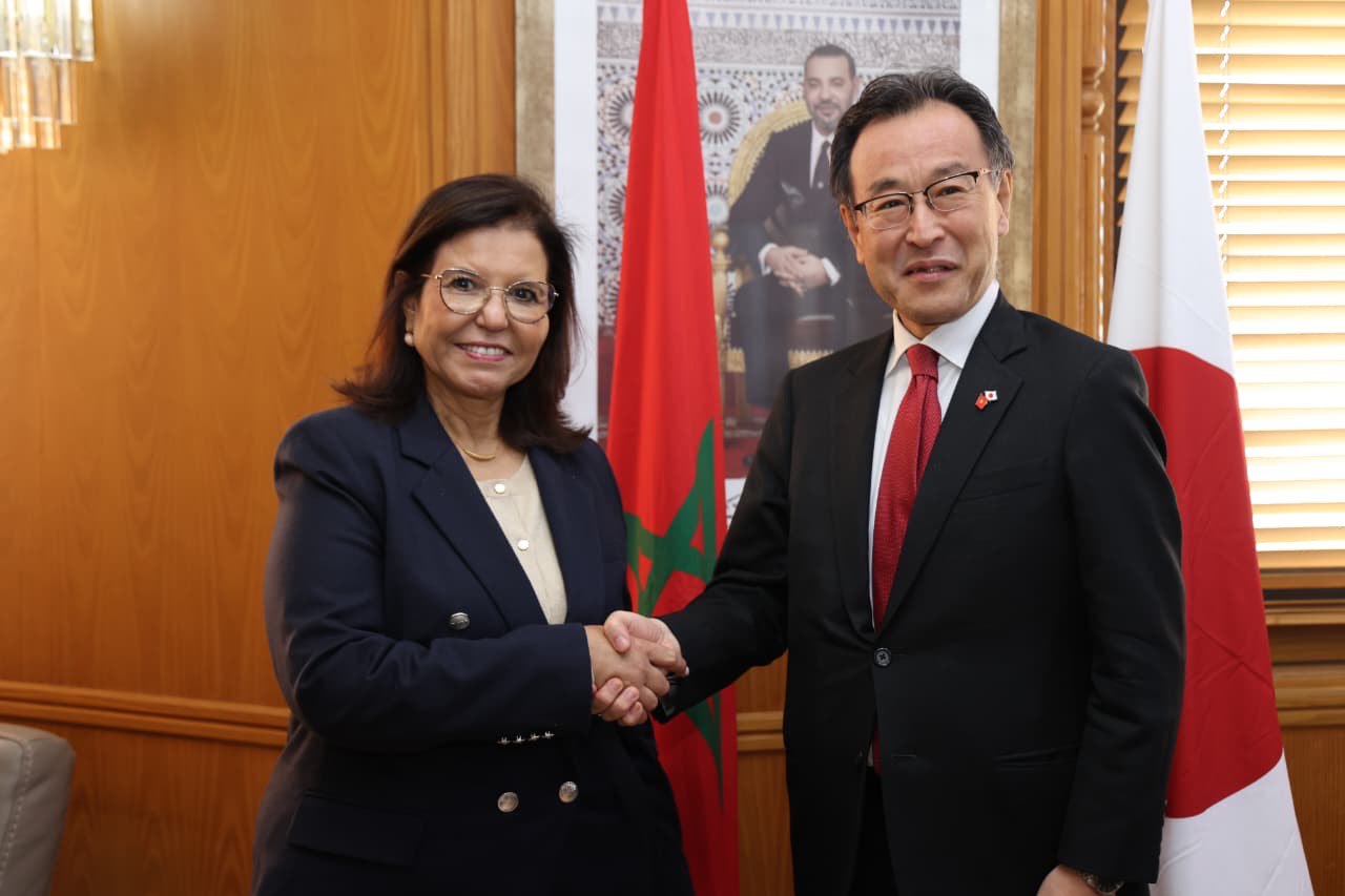 الدريوش تجري مباحثات مع سفير اليابان في إطار تعزيز دينامية الشراكة في مجال الصيد البحري