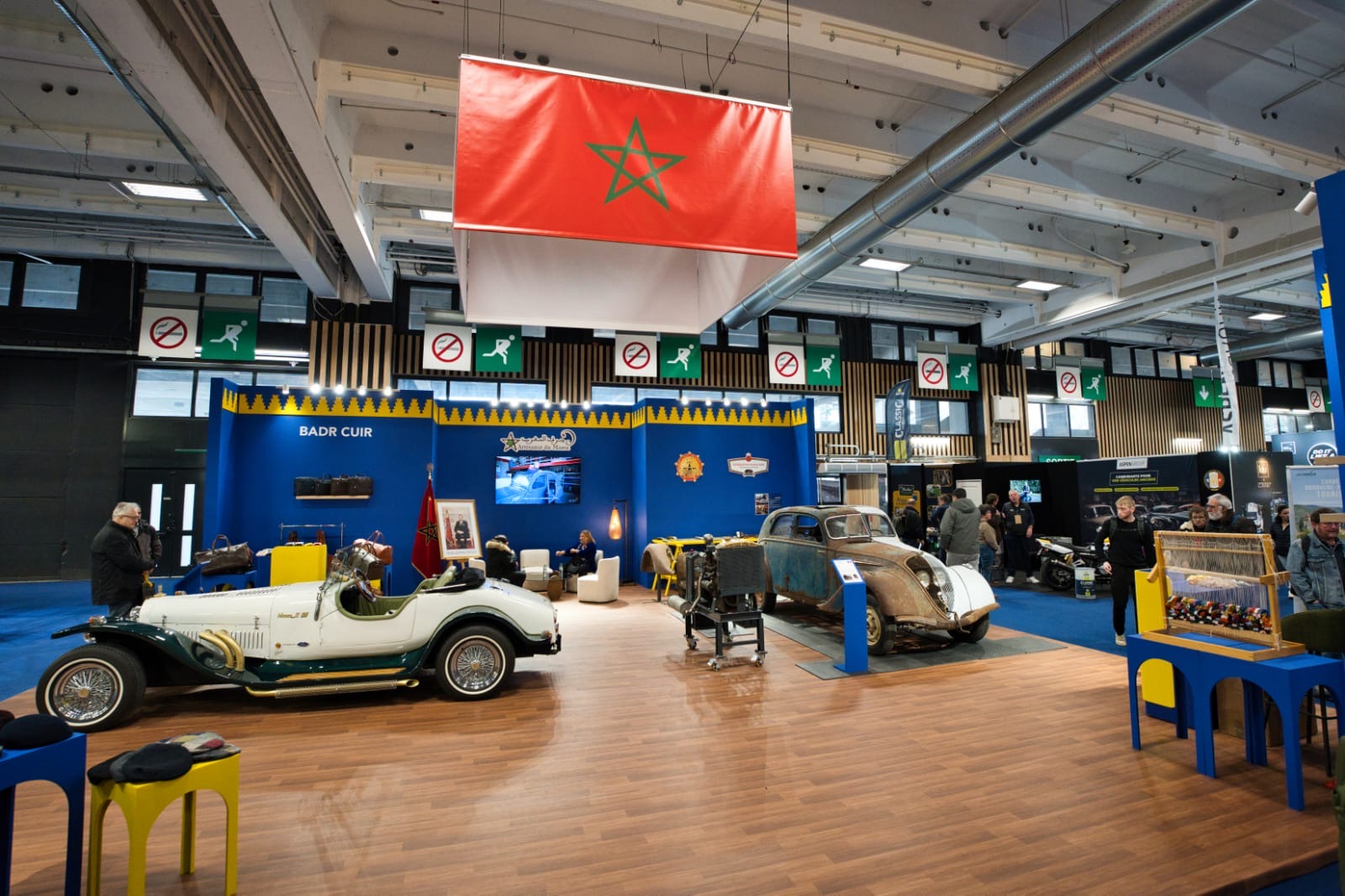 المغرب يشارك في معرض “ريتروموبيل باريس” لتسليط الضوء على الصناعة التقليدية الخدماتية المغربية