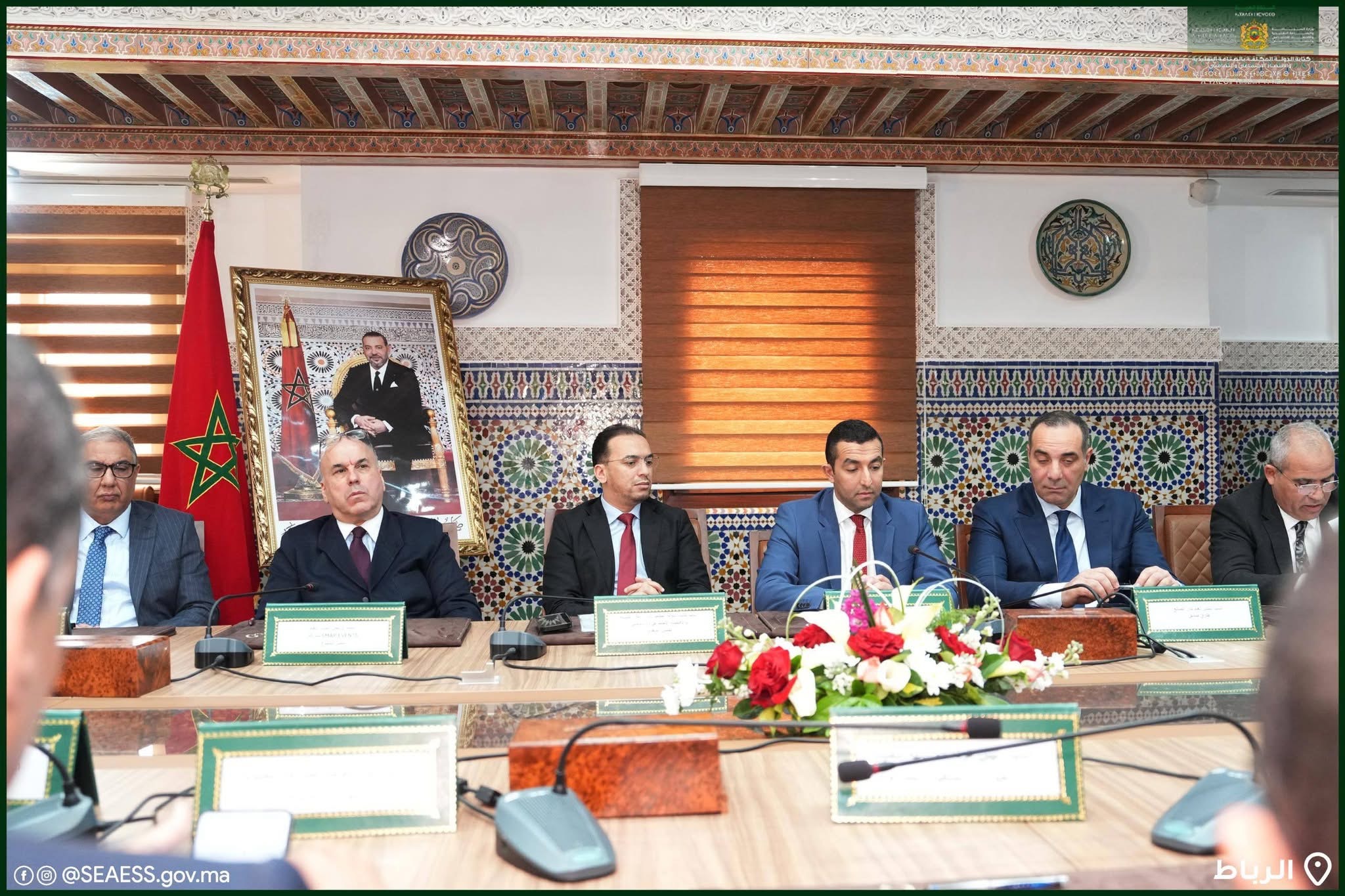 السعدي يترأس مراسم التوقيع على عدد من اتفاقيات الشراكة لدعم ومواكبة غرف الصناعة التقليدية وجامعتها