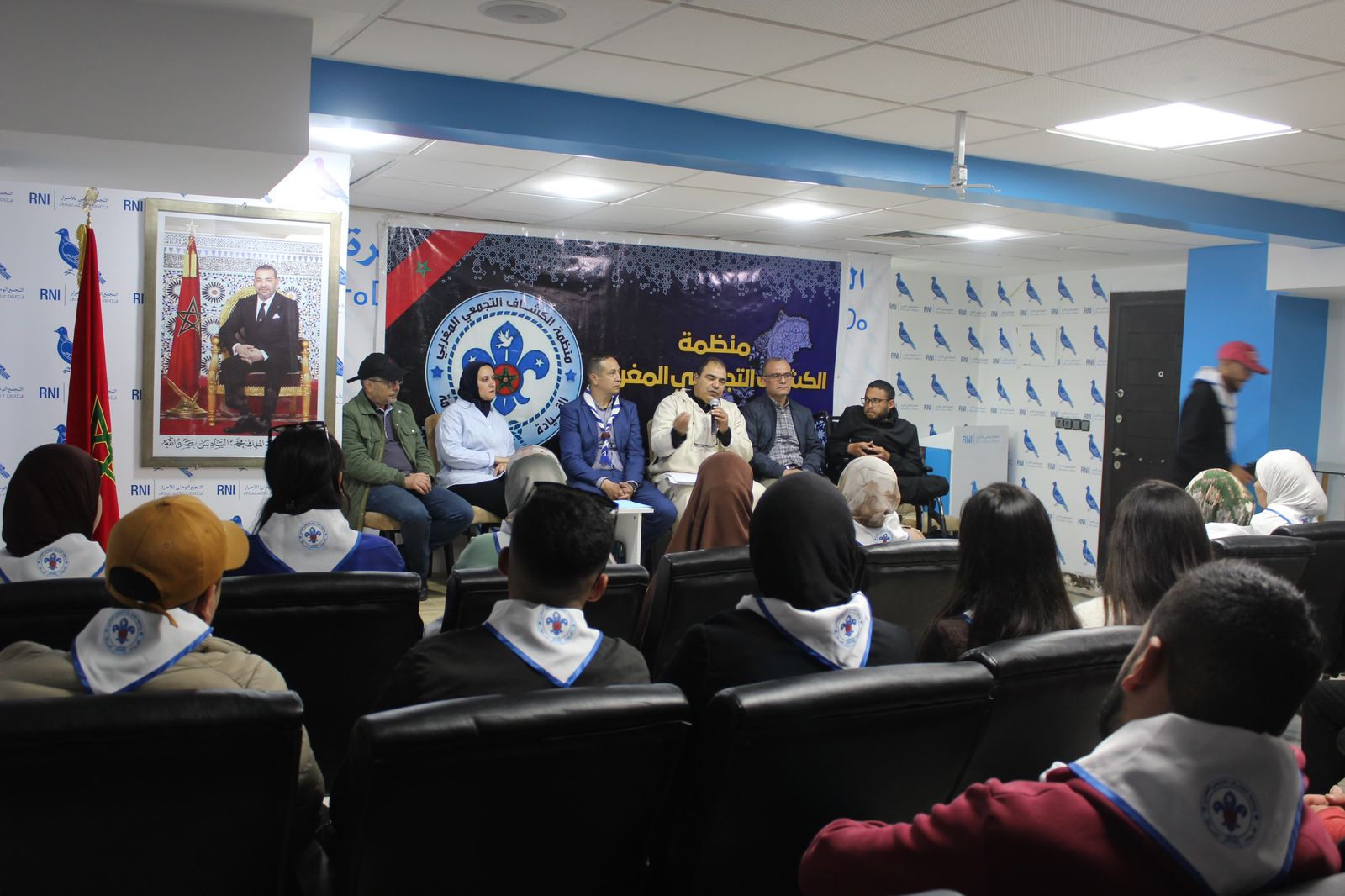 منظمة الكشاف التجمعي ببني ملال تنظم لقاء حول دور الشباب الكشفي في ترسيخ قيم المواطنة