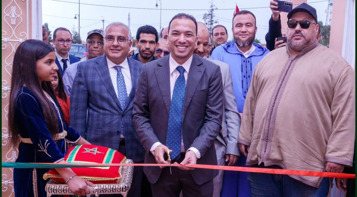 السعدي يعطي انطلاقة استغلال مجمع الصناعة التقليدية بجماعة تمصلوحت