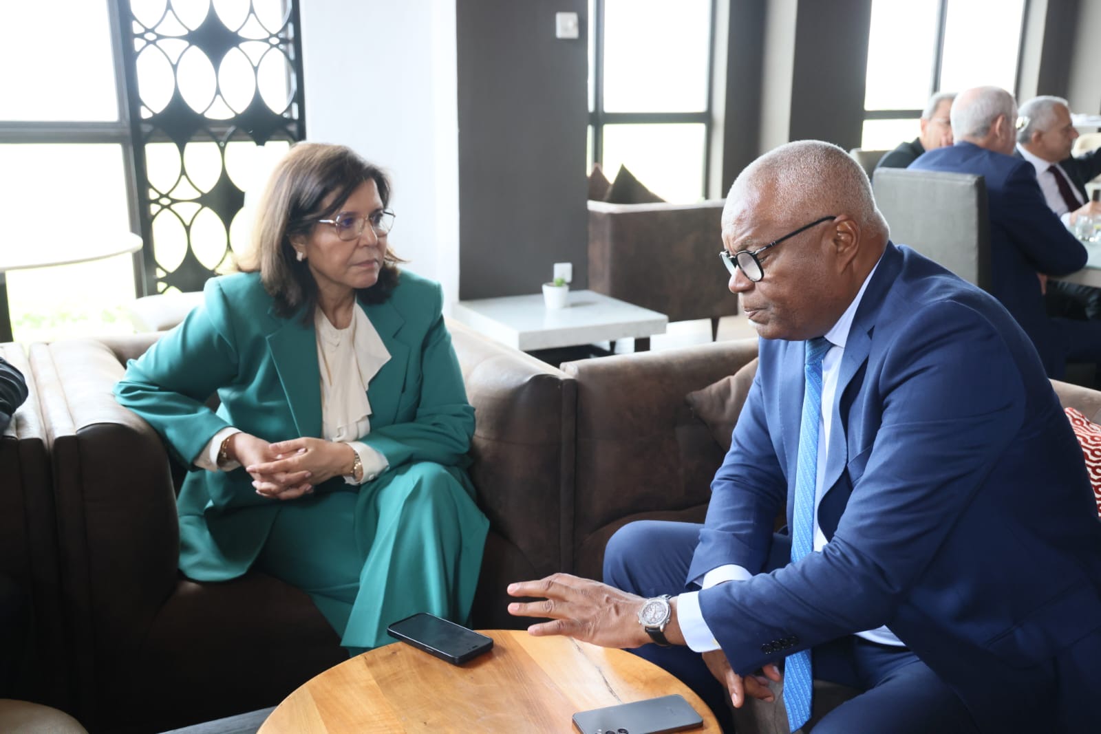 الدريوش تجري مباحثات مع وزير البحر بجمهورية الرأس الأخضر